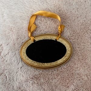 Small gold marquee sign